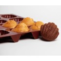 PLAQUE SILICONE 600X400 - 20 coquilles 85.3x87xht30 - 85ml
