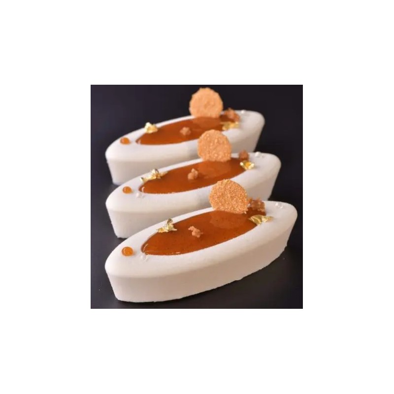PLAQUE SILICONE 600X400 - 12 barquettes 126x51xht26 - 117ml