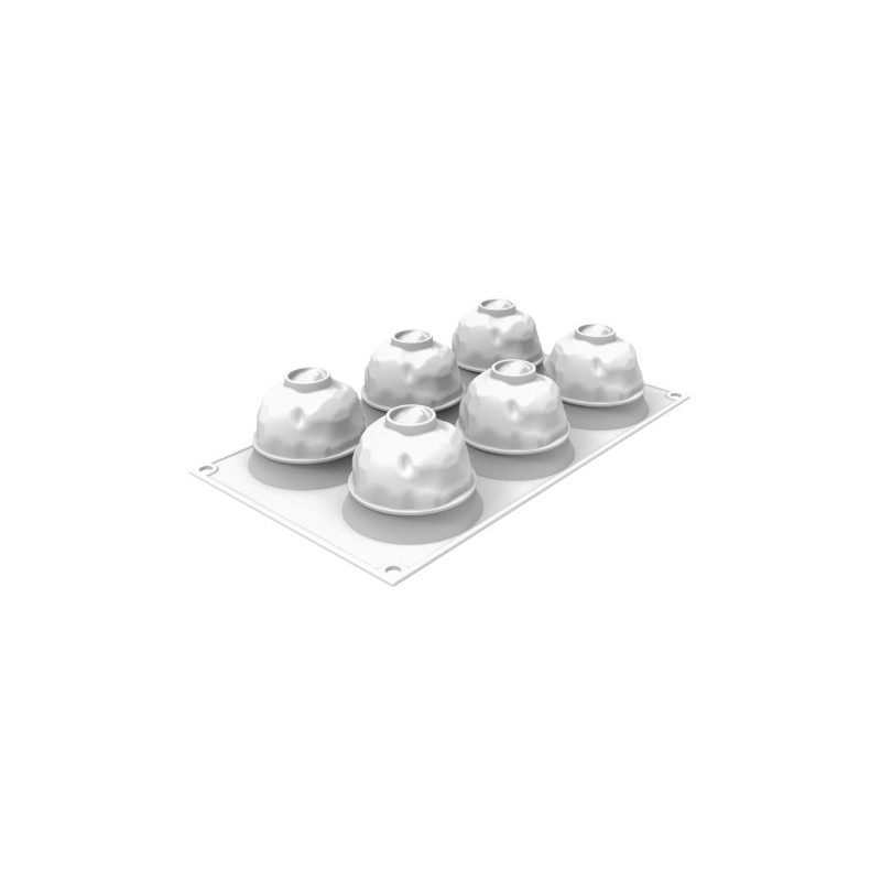 PLAQUE SILICONE 300X175 - 6 syrio Ø 68xht58 mm - 120ml