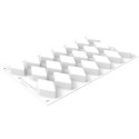 PLAQUE SILICONE 300X175 - 20 losanges 53x33xht18 mm - 16ml