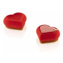 PLAQUE SILICONE 300X175 - 6 cœurs heartix 78x70xht30 mm - 85ml