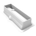 MOULE SILICONE - 1 bûche signature 230x80xht80 mm - 820ml
