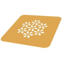 POCHOIR SILICONE - Motif sakura Ø 100xht1 mm (lot de 2)