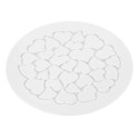TAPIS DECOR - Cœurs love Ø 180 x ht 1.5 mm