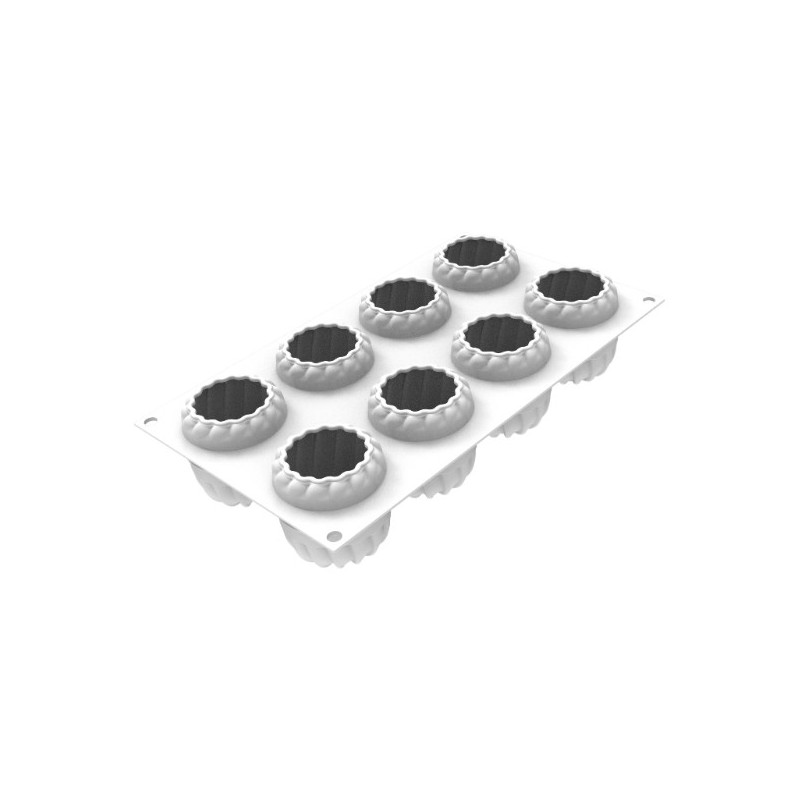 PLAQUE SILICONE 300X175 - 8 harmony Ø 60xht67 mm - 150ml