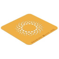 POCHOIR SILICONE - Motif galaxie Ø 108xht1 mm (lot de 2)