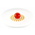 POCHOIR SILICONE - Motif fleurs de lotus Ø 108xht1 mm (lot de 2)