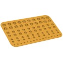 PLAQUE SILICONE 470X270 - 76 marguerites Ø 20 à 16 mm