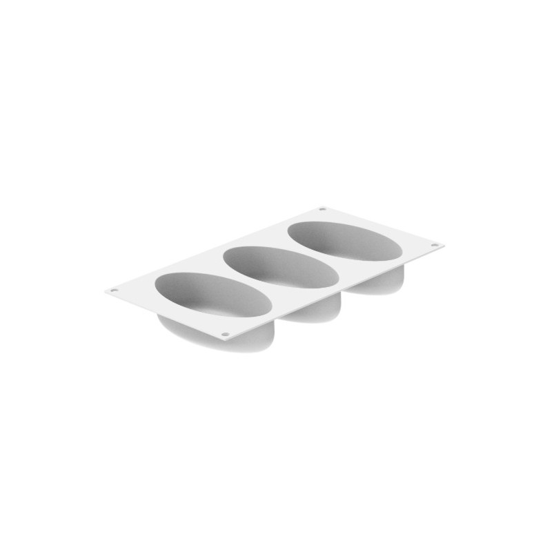 MOULE SILICONE - Modèle Ellipses 148x76xht40 mm - 335ml