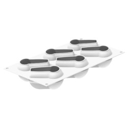 PLAQUE SILICONE 300X175 - 6 babas 90x62xht55 mm - 145ml