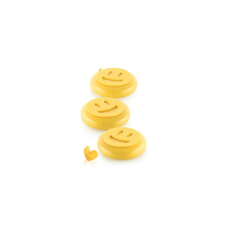 TAPIS DECOR - 7 Smileys Ø 50 x ht 2 mm - 2ml