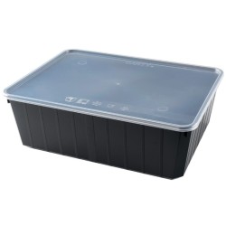 BOITE CARTY BOX A COUVERCLE - NOIRE