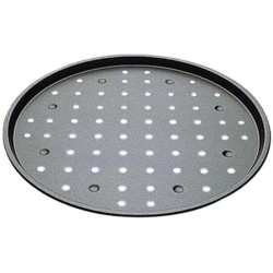 PLAQUE A PIZZA ANTI ADHERANTE PERFOREE