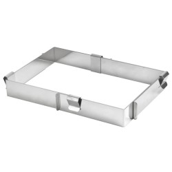 RECTANGLE EXTENSIBLE INOX