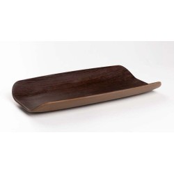 PLAT RECTANGULAIRE MELAMINE IMITATION BOIS