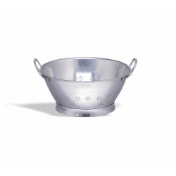 PASSOIRE EN INOX CONIQUE FOND CERCLE