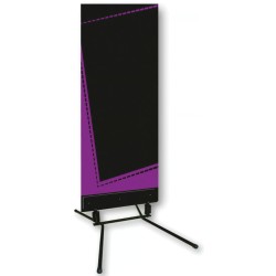 Stop-trottoir Urban violet + pied ressort