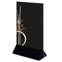 ARDOISE DE TABLE MACAO 150X220 mm - socle noir (lot de 3)