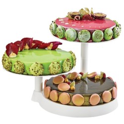 PRESENTOIR A GÂTEAUX PLASTIQUE