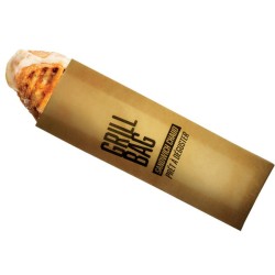 SAC A SANDWICHS SPECIAL GRILL KRAFT BRUN - 320X105 MM - Soufflet 20/2