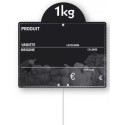 ETIQUETTE 4 SAISONS VOCC 150X100 mm - disque en ht, pique inox (lot d