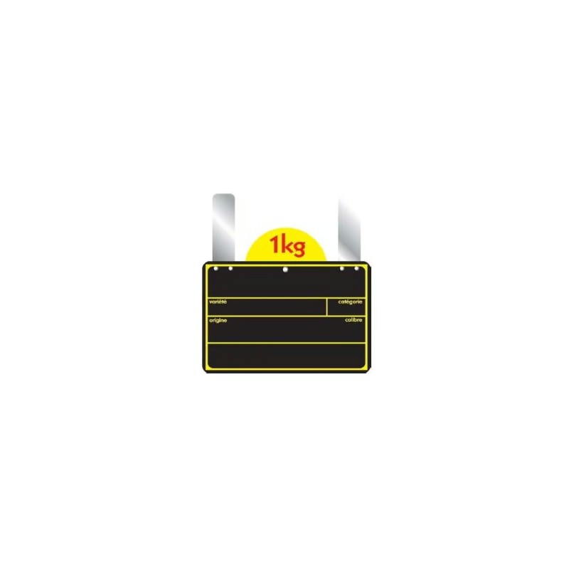 ETIQUETTE SOLENEW VOCC 150X100 mm - disque en ht, grandes pattes (lot