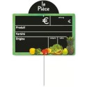 ARDOISE CUEILLETTE, VOC 200X150 mm - disque poids en ht, pique inox (