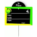 ARDOISE EUROARDOISE VOC 150X100 mm - disque poids en haut, pique inox