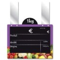 ETIQUETTE VITAMINE VIOLET VOC 200x150 mm - disque, Gdes pattes (lot d