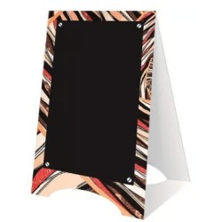 CHEVALET PORTOFINO 60x100 mm - neutre + découpe, 1 pliage (lot de 10)