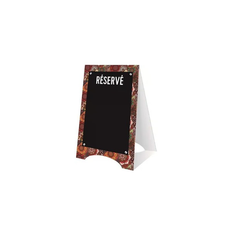 CHEVALET PONDICHERY 60x100 mm - réservé + découpe, 1 pliage (lot de 1