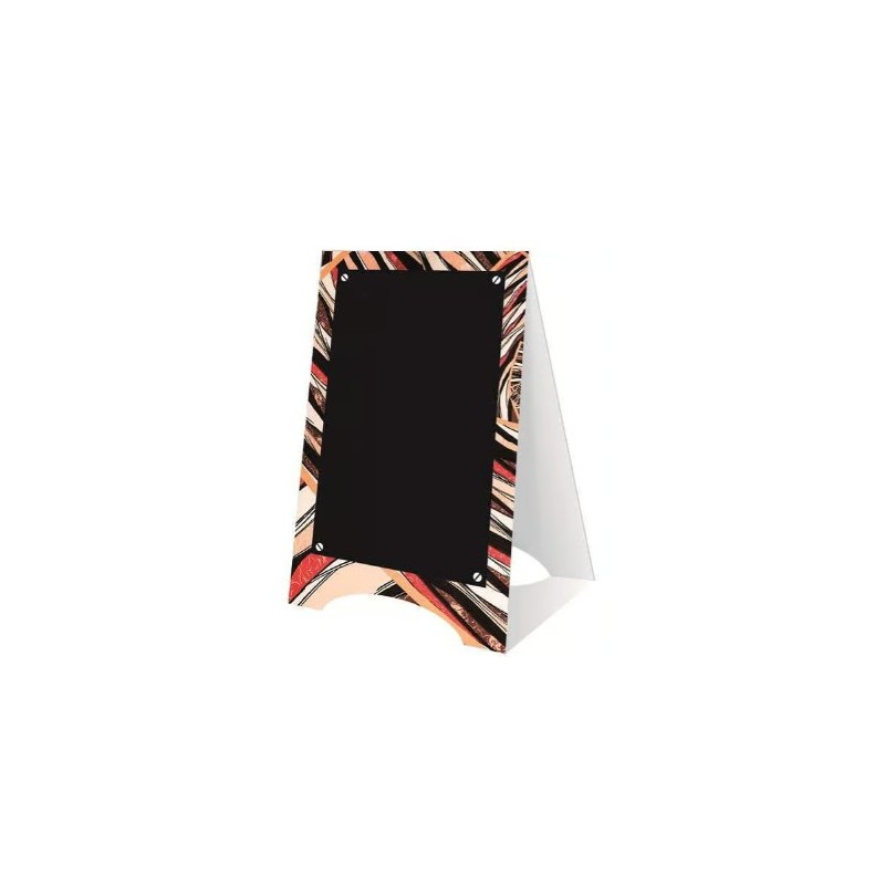 CHEVALET PORTIFINO 60x100 mm - réservé + découpe, 1 pliage (lot de 10