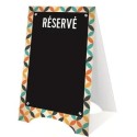 CHEVALET PALERMO 60x100 mm - réservé + découpe, 1 pliage (lot de 10)