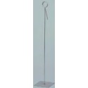 PORTE-PANCARTE INOX - hauteur 470 mm (lot de 3)