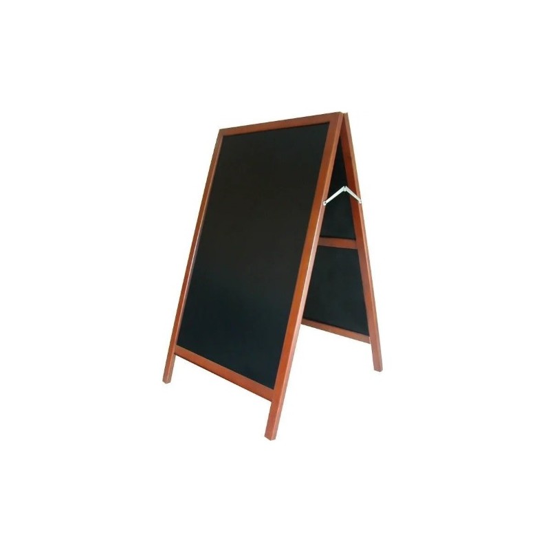 CHEVALET DE TROTTOIR PM ALIZÉ - entourage bois exotique teinté