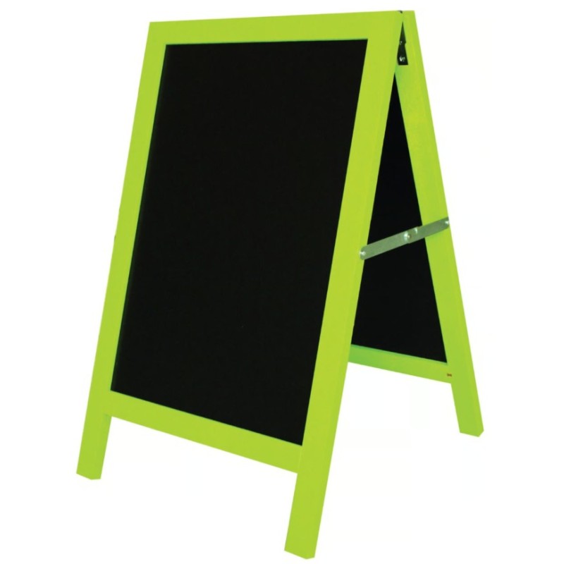 CHEVALET DE TROTTOIR ARLEQUIN GM - vert SUPPRIME