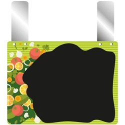 ETIQUETTE FARANDOLE 150x100 mm - neutre, grandes pattes (lot de 10)