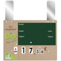 ETIQUETTE SIMPLT BIO 200x150 mm - VOCC, roulettes, grandes pattes (lo