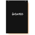 Tableau noir 400x600 mm sans cadre