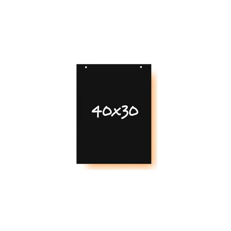 Tableau noir 300x400 mm sans cadre