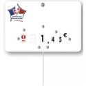 ETIQUETTE VOLAILLE DE FRANCE 120x80 mm – neutre, roulettes, pique ino