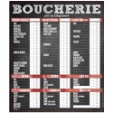 TARIF 700x800 mm Tonio Boucherie VBVA + fil nylon