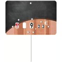 ÉTIQUETTE 105x70 mm Tonio Charcuterie neutre, à roulettes, pique inox