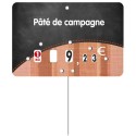 ÉTIQUETTE 105x70 mm Tonio Charcuterie à texte, à roulettes, pique ino