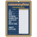 TARIFS CONSO. COURANTES 500x700 mm Be Kraft, carton alvéolé 10 mm