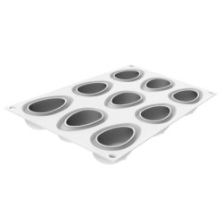 PLAQUE SILICONE 300X175 - 9 judi 75x40xht25 mm - 40ml