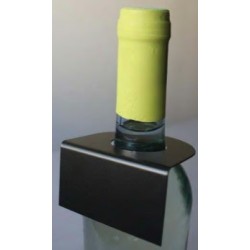 COL DE BOUTEILLE 70x110 mm noir plié + feutre 9264 (lot de 10)