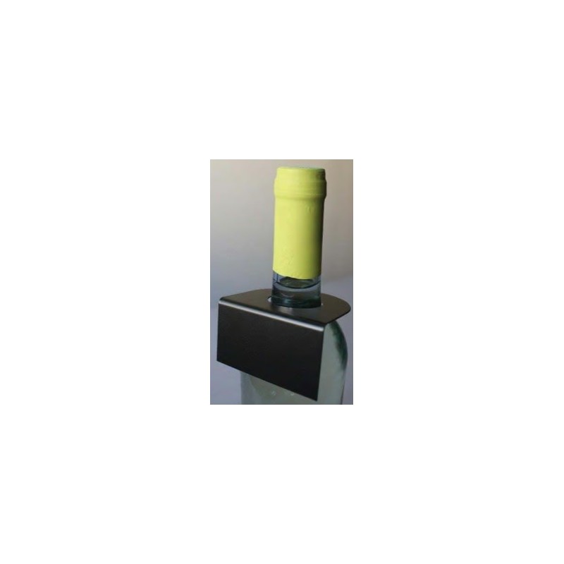 COL DE BOUTEILLE 70x110 mm noir plié + feutre 9264 (lot de 10)