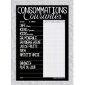 TARIF 300x400 mm Dentelle gris, Consommations courantes + fil nylon