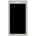 PANNEAU 400x690 mm recto verso Dentelle grise + poignée